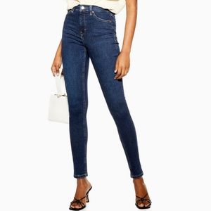 TOPSHOP Jamie High Waist Skinny Ankle Jean W30 L30